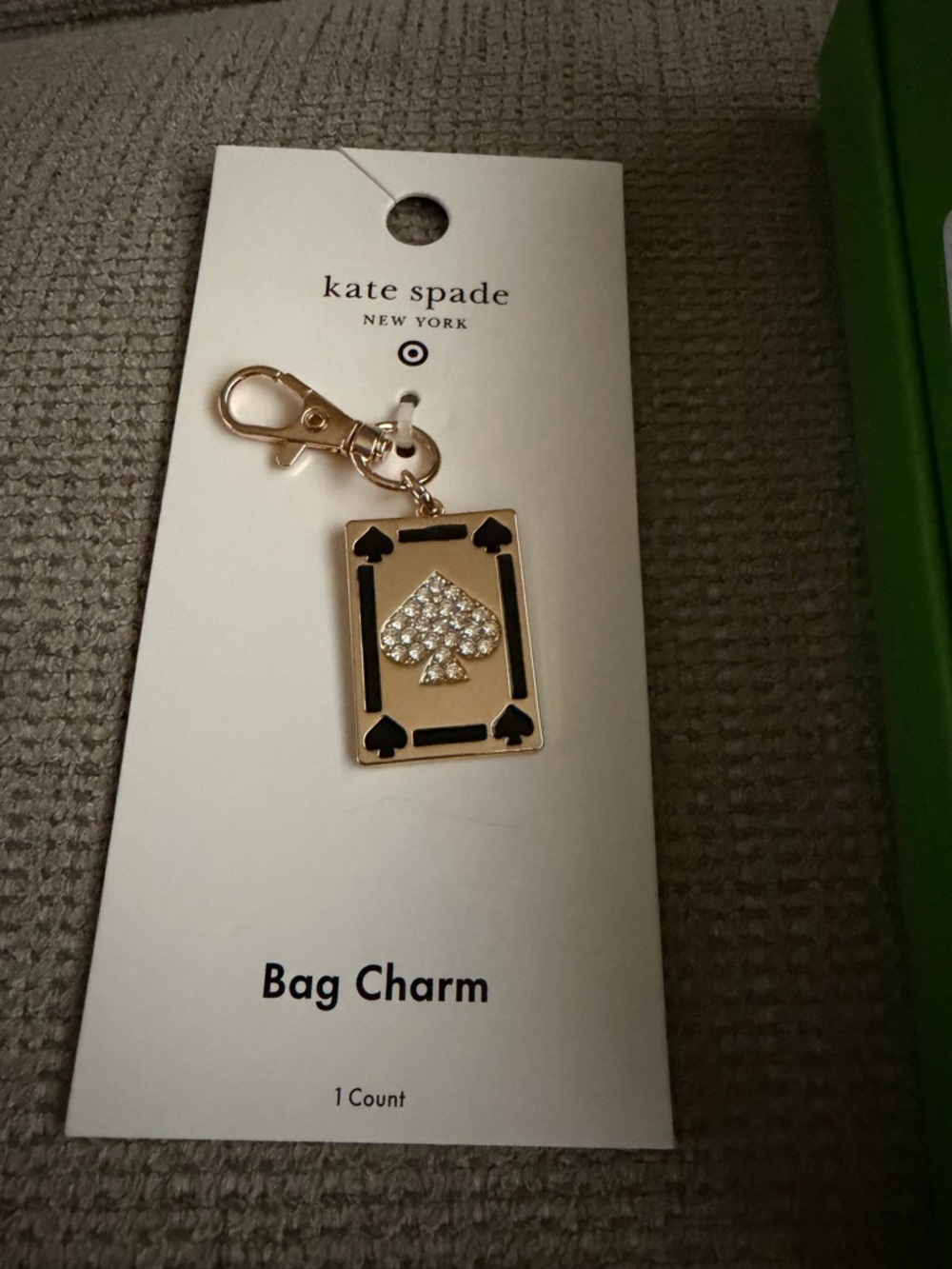 kate spade Green Heart Coin Purse & Hair Claw Clip Set - Picture 5 of 11